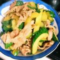 あきなおんちゅ's cooksnap of when they made 大きくなり過ぎたキュウリの炒め物～♪.