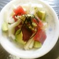 白いぐれーぷ's cooksnap of when they made アボカド＊まぐろ＊長いも和え.
