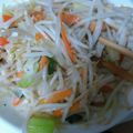 nomi193's cooksnap of when they made 節約スピードおかず☆竹輪とモヤシの辛炒め.