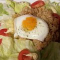 hamanny's cooksnap of when they made 炊飯器でナシゴレン風♪.