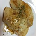 みるくクロワッサン's cooksnap of when they made ふわっ！風味豊か 白身魚のムニエル.