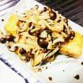 ♡ちぃﾀﾝまま♡'s cooksnap of when they made どっさり！きのこの豆腐ステーキ♡.