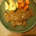 お餅＋０７'s cooksnap of when they made 超柔らかい　アメリカ産牛肉のステーキ.
