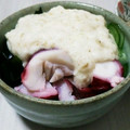 はらやす's cooksnap of when they made たこときゅうりのピリ辛わさびのとろろ和え.