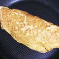 Suzucca's cooksnap of when they made とろとろ、豆腐チーズオムレツ.