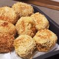 作って食べるの大好き's cooksnap of when they made おやつにも、お弁当にも！おさつコロッケ.