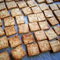 テサロにけ子's cooksnap of when they made おからクッキー？クラッカー？.
