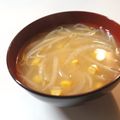 sacoママ's cooksnap of when they made いい味出してます☆もやしの生姜入り味噌汁.