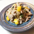 sacoママ's cooksnap of when they made 簡単◎塩豚バジルの常夏すっきりレモン.