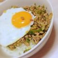 大（裏主）'s cooksnap of when they made 挽肉のバジル炒めご飯（ガイパットガパオ）.