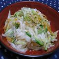 miyuki12's cooksnap of when they made お酢ドレッシングでお漬物風サラダ.