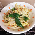メイタンメン's cooksnap of when they made 安くてうまい！もやしのたまご炒め♪.