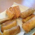 didiko's cooksnap of when they made ◉カニカマチーズ春巻き.