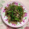 あざらしの赤ちゃん's cooksnap of when they made 豚肉とれんこんの味噌炒め.