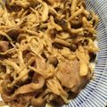 大王イカ's cooksnap of when they made ★豚肉とｷﾉｺの味噌炒め★.
