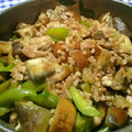 ナラベル's cooksnap of when they made 豚ひき肉の茄子とピーマンの甘辛炒め♪.