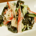 モーリーママ's cooksnap of when they made わかめたっぷりマヨサラダ.