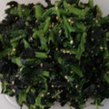 どさんこ白熊's cooksnap of when they made ほうれん草の海苔和え.