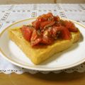rieglay's cooksnap of when they made 美味しいトマトのブルスケッタ♪.