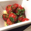 うぉーり's cooksnap of when they made 簡単すぎるプチトマトのバジルマリネ.