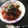 Totswife❤︎'s cooksnap of when they made マグロの漬け丼《大葉にんにく醤油》.