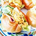 shikkachan's cooksnap of when they made 時短彩美ジュアルサンド.