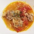 kyoraitai's cooksnap of when they made 鶏もも肉と玉ねぎとトマトの塩糀煮込み♪.