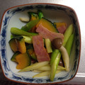 ますぺ's cooksnap of when they made レンジで早い！かぼちゃとベーコンの旨炒め.