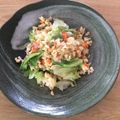miki198's cooksnap of when they made ごま香る♪鮭レタスチャーハン.