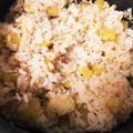 まめっこつぶ's cooksnap of when they made ほくほく☆さつまいもご飯.