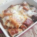 sweet_rose's cooksnap of when they made 食パンでカレーグラタン？.