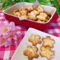 涼ちゃん♡'s cooksnap of when they made 絞り出しクッキー　桜.