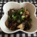 ま子さん's cooksnap of when they made 常備菜やお弁当にも☆舞茸入り甘辛牛そぼろ.