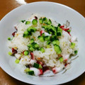 k0u0m0i's cooksnap of when they made ✿たこ梅ちらし寿司✿茗荷酢飯で.