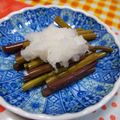 ジョンリークッカー's cooksnap of when they made 簡単☆わらびの大根おろしのせ♪.