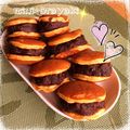 スカイブルゥ's cooksnap of when they made さつま芋餡のチビどら焼き.