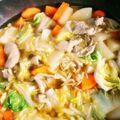 はるママぁ's cooksnap of when they made フライパン1つで簡単☆大根と白菜のうま煮.