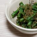 アクセル☆'s cooksnap of when they made お弁当に☆いんげんのじゃこ炒め.