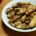 MINI96mini's cooksnap of when they made ★　ズッキーニの豚バラ巻き・生姜焼き風　.