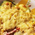 jhorinko4's cooksnap of when they made ズッキーニと鮭缶で簡単マヨ・チーズ焼き。.