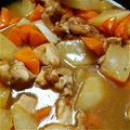 ayatake23's cooksnap of when they made 鶏肉と焼き大根のてりてり.