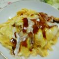 そるとると's cooksnap of when they made 簡単♡チーズオムライス☆デミソースがけ.