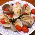 ﾗｯｾﾙ2000's cooksnap of when they made 自信作☆切身魚でアクアパッツァ.