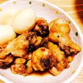 satonami's cooksnap of when they made 鶏手羽元とゆで卵のさっぱり甘酢煮.