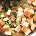 りさらーそん's cooksnap of when they made 簡単麺つゆ厚揚げと大根葉炒め小松菜常備菜.