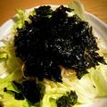 kapiannin's cooksnap of when they made 簡単ダイエットメニュー★もやし韓国のり.