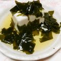 快くん's cooksnap of when they made わかめ奴豆腐.