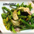 もこデリ's cooksnap of when they made 超簡単　菜の花　クレソガーリック炒め.