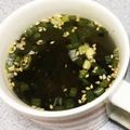 ayakapo's cooksnap of when they made 黒酢も★梅干しも★簡単もずくスープ.