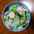 あおいリンゴ's cooksnap of when they made 小松菜☆トロ〜リ中華風あんかけ.